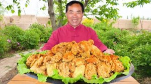 Домашняя курица как в KFC. Супер хрустящие и сочные крылышки и ножки. Дядя сельский гурман