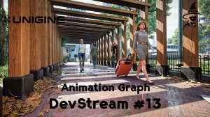 Кажись разобрался с animation graph | #UNIGINE | #DevStream 13 (#GameDev)