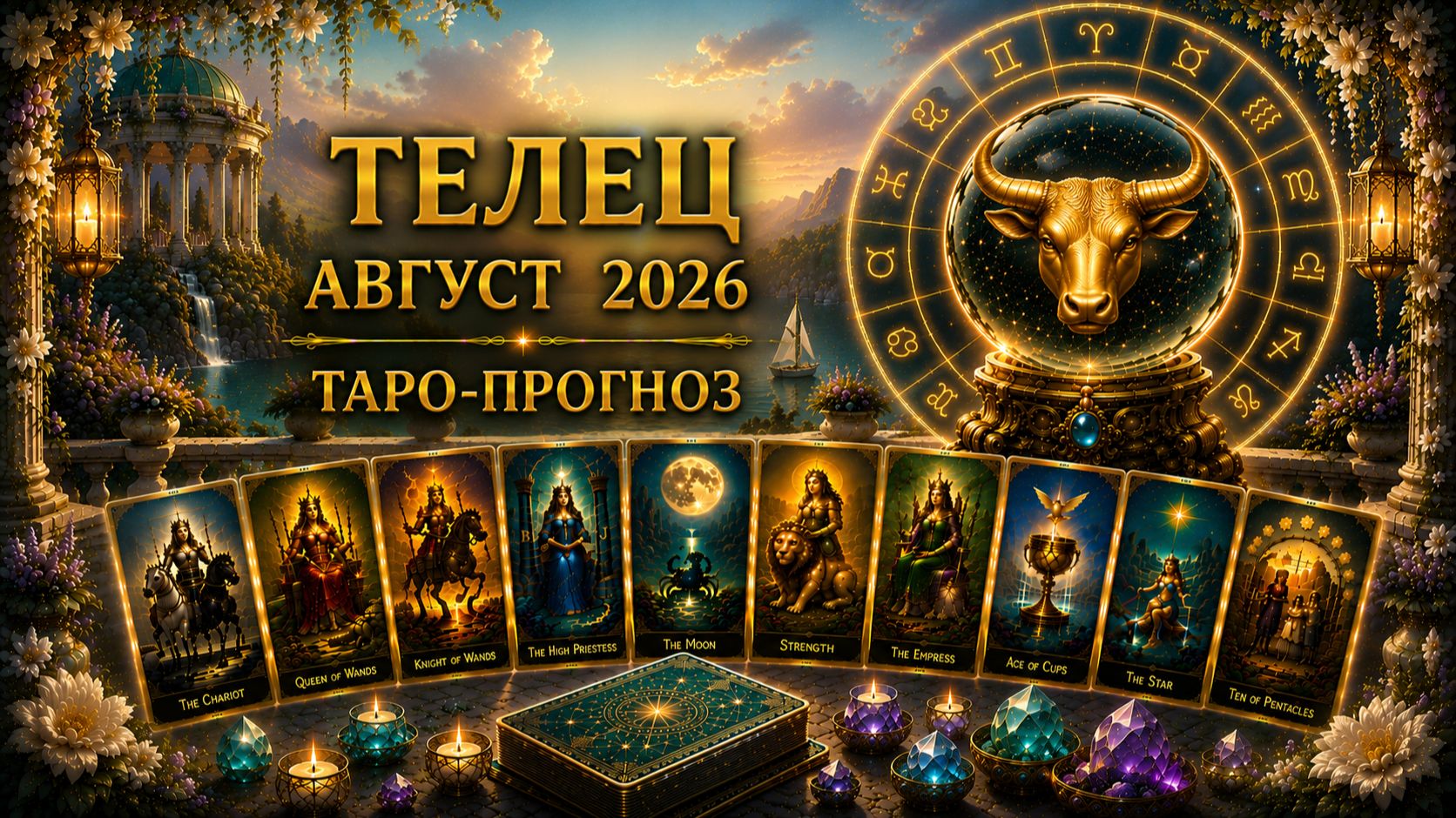 Телец ♉ Таро прогноз на август 2026 года
