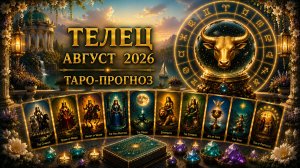 Телец ♉ Таро прогноз на август 2026 года