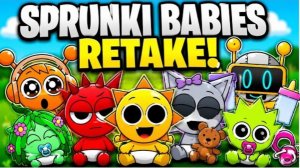 У СПРУНКИ РОДИЛИСЬ ДЕТИШКИ! БЕЙБИ СПРУНКИ ЗАЖИГАЮТ! SPRUNKI