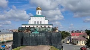 Золотые ворота во Владимире реставрируют.
