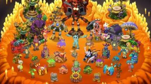 Огненное Убежище Вся Песня (#Мсм #МоиПоющиеМонстры #Msm #MySingingMonsters)