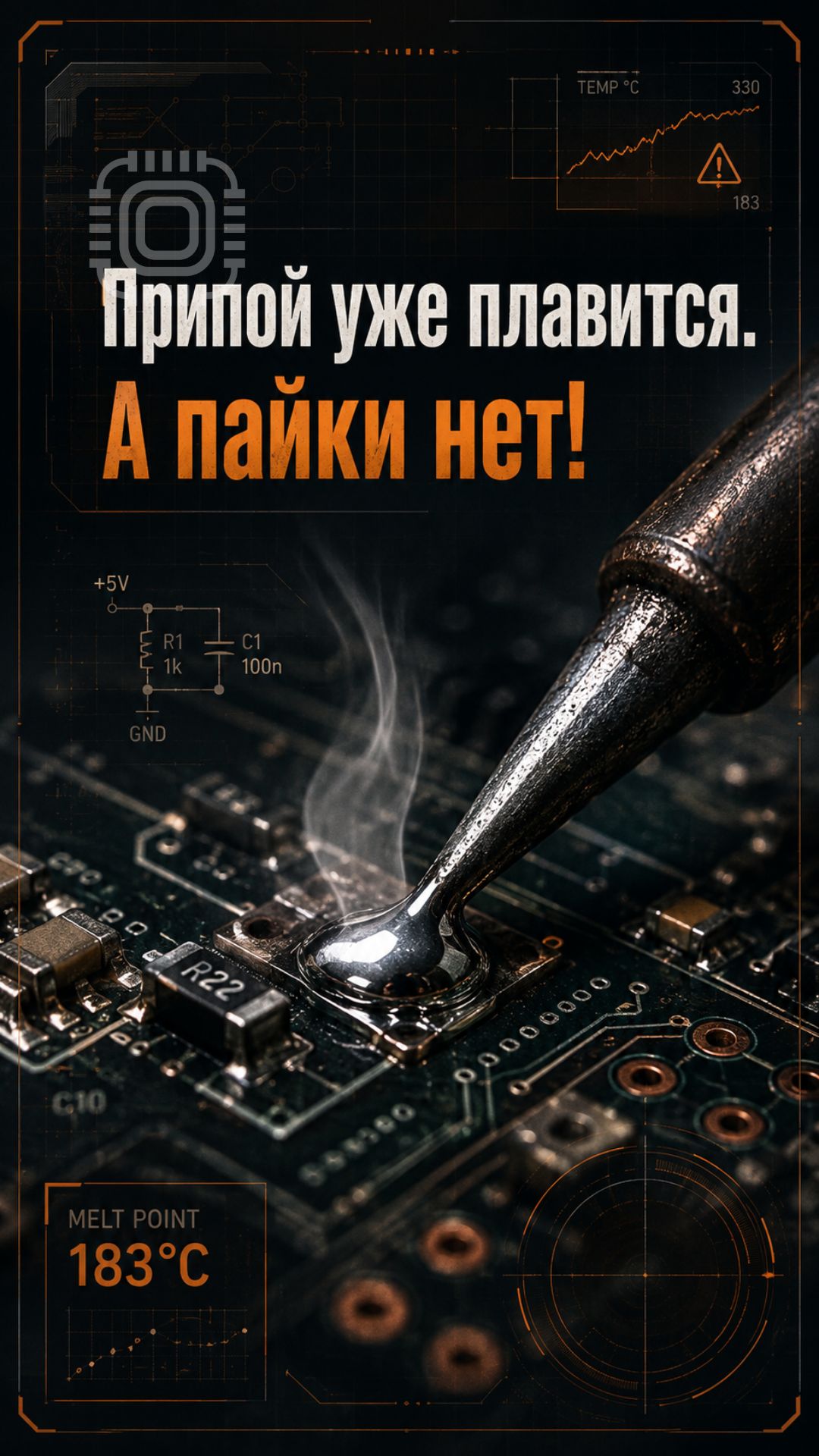 Температура плавления и температура пайки — в чём разница?
