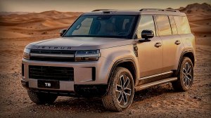 Автомобиль Jetour T8 - Безумный китайский «танк» на 1400 км с 4 моторами громит западные внедорожник