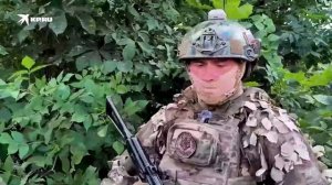 Впереди штурмовиков в село «Торское» шел служебный пес «Баста»