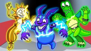 РАДУЖНЫЕ ДРУЗЬЯ Станьте FNAF RUIN?! (анимационный мультфильм)