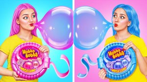 Розовая Еда vs Голубая Еда Челлендж # Сумасшедший Челлендж от Multi DO Challenge