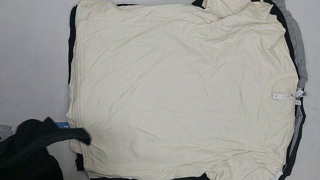 Футболки мужские однотонные без принта сток оптом 18 пак