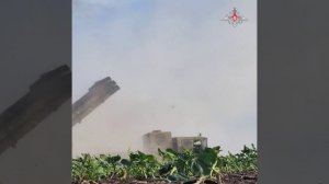 Боевая работа расчетов РСЗО