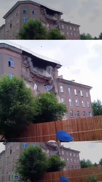 Жильцов успели выселить.