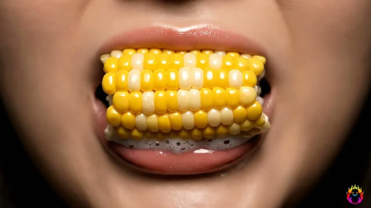 Баллончики для овощей Mukbang AI ASMR (странно удовлетворительно)