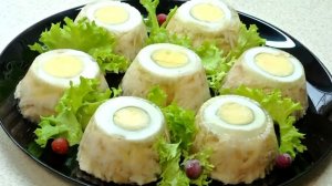 ЗАЛИВНОЕ ИЗ КУРИЦЫ! Новая подача любимой закуски, станет украшением любого праздничного стола