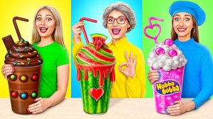 Я против Бабушки Готовим Гримас Шейк Челлендж # Смешные Моменты с Multi DO Challenge