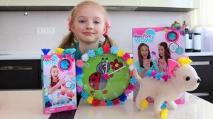 DIY Декорируем Все POM POM WOW Decorate  Видео для Детей