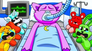 У CATNAP осталось жить всего 24 ЧАСА!? (анимационный мультфильм)