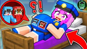 Мы построили СЕКРЕТНУЮ БАЗУ внутри ДЕВУШКИ-ПОЛИЦЕЙСКОГО в #Minecraft
