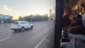 Эксклюзив!!! поездка на автобусе ЛиАЗ Citymax 12 борт 193011 по маршруту 1542