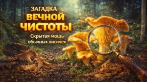 Золото для ПЕЧЕНИ и ЗРЕНИЯ: о грибах ЛИСИЧКИ