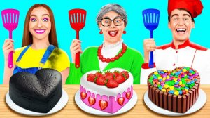 Кулинарный Челлендж: Я против Бабушки | Вкусные Кухонные Лайфхаки от GoFun Challenge