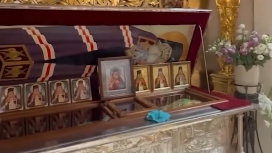 Новосибирскому отряду специального назначения передали частицу мощей святителя Луки Крымского