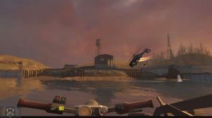 Half - Life 2.  pcvr #3 Погоня  Охотника за катером.