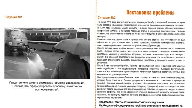Поиск проблематики: от когнитивного диссонанса к исследовательскому вопросу