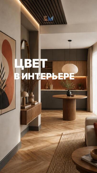Цвет в интерьере
