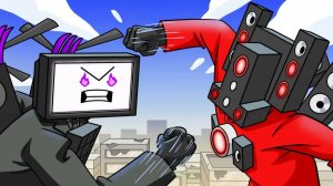 ТИТАН ТВ МЕН против ТИТАН СПИКЕРМЕН! (анимационный мультфильм)