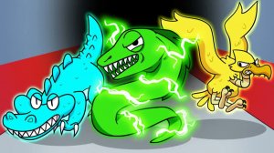 РАДУЖНЫЕ ДРУЗЬЯ Станьте ЗВЕРЯМИ! (анимационный мультфильм)