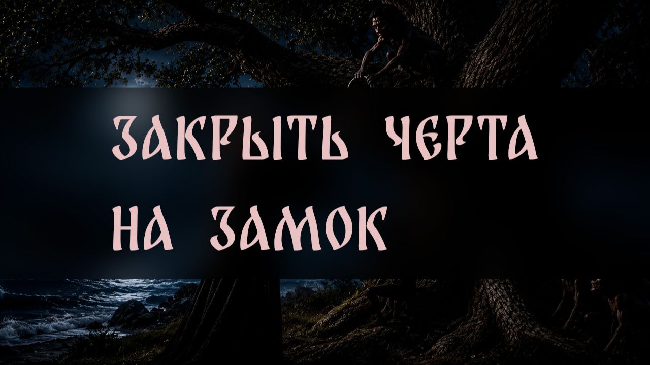 ЗАКРЫТЬ ЧЕРТА НА ЗАМОК. РИТУАЛ МОЕЙ ПРАБАБУШКИ. ДЛЯ СМЕЛЫХ ▴ ВЕДЬМИНА ИЗБА. ИНГА ХОСРОЕВА