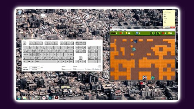 FLASHINU FLASH GAME 2 PLAYER MODERN TANKS فلاشينيوم الدبابات الحديثه لاعبان