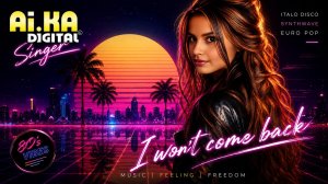 I won't come back - AI.KA Digital Singer