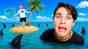 Я ЗАСТРЯЛ С МИСТЕРОМ БИСТОМ НА ОСТРОВЕ В ROBLOX!😱
