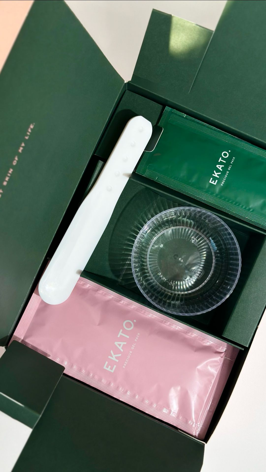 Омолаживающая карбокситерапия EKATO CO2 Precious Gel Pack