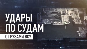ВС РФ поразили семь сухогрузов, доставлявших грузы для ВСУ