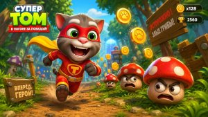 Супер Том|прохождение|игра #говорящийтом #игра