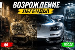 Реставрация редкого заброшенного гиперкара McLaren F1