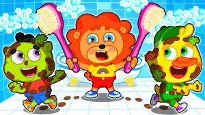 Маша и Леопольд. Дети не хотят мыться - Мультик для детей - Lion Family на русском