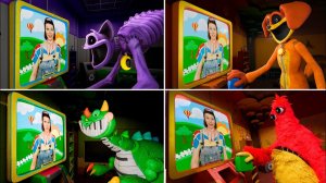Подборка: Мисс Грейси Грин проверяет CatNap в Poppy Playtime 5
