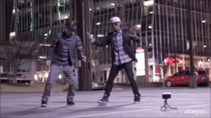 Men Whitout Hats - Robot Dance Vs. Break Dance