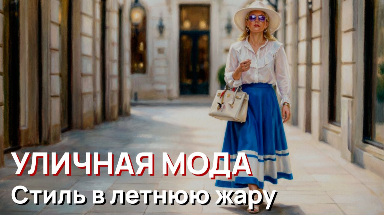 Уличная мода - Лондон и стиль в летнюю жару
