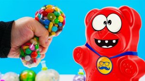 ЧТО ЕСЛИ ПРОСВЕРЛИТЬ ЖЕЛЕЙНОГО МЕДВЕДЯ? НОВЫЕ АНТИСТРЕССЫ!