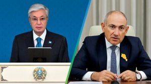 Токаев поздравил Пашиняна с переназначением на должность премьера Армении