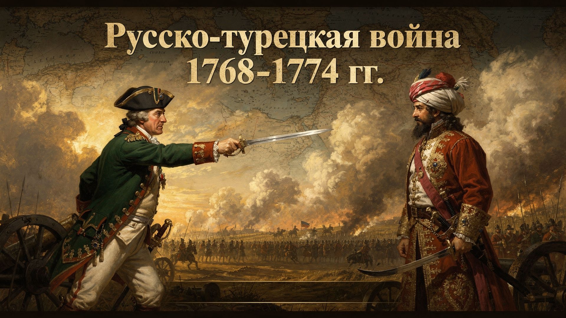 Русско-Турецкая война 1768-1774 гг. кратко.