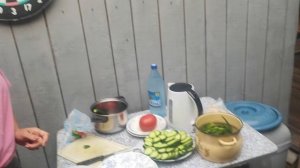 Сделали шашлык