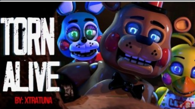 FNAF SONG (TORN ALIVE) FNAF 2 🐈😻🙀🐈😻🙀🐈😻🙀