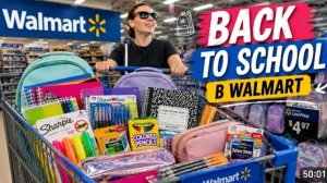 США Шопинг Back to School Большая школьная закупка
