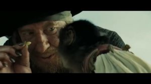 Джек Воробей замечает пропажу корабля Пираты Карибского моря