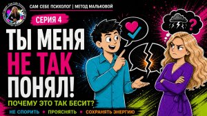 4 Серия: Сам Себе Психолог | Ты меня не так понял!